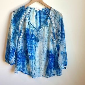 Vince Camuto Sheer Blouse